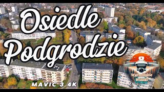 Olsztyn  Osiedle Pogrodzie  Fotowoltaika na blokach  Warmia Tower  z drona mavic 3 4K UHD [upl. by Ecam197]