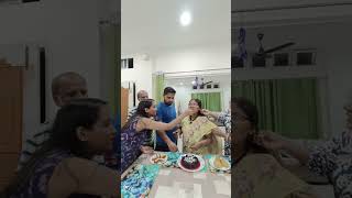 Mother in law birthday celebration 🍰🍰birthdaycelebration bondingmoment trendingshorts [upl. by Eellah545]