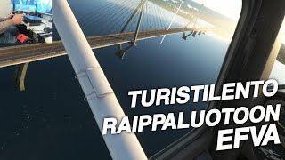 Lennätetään Turistit Raippaluodon SIllalle  EFVA  RAIPPALUOTO MSFS2020 [upl. by Jehu]