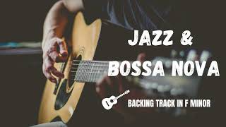 Jazz amp Bossa Nova Backing Track In F Minor [upl. by Yssej]