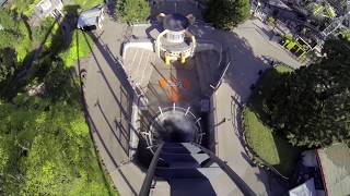 Front seat of Oblivion at Alton Towers Resort [upl. by Maitland]