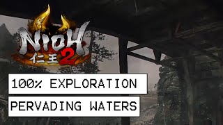 Nioh 2 100 Exploration Walkthrough  Pervading Waters All Items Kodamas Secrets [upl. by Reuven]