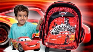 MATERIAL ESCOLAR 2018 do TOQUINHO  Tema Infantil do Mcqueen do Carros  Paulinho e Toquinho [upl. by Kamila330]