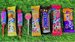 Unboxing GIANT Rainbow Lollipop Candy with Yummy Sweets Cutting Satisfying video [upl. by Eade474]