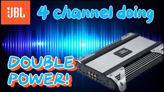 JBL 4 channel amp double downs on its power ratings [upl. by Kerry306]