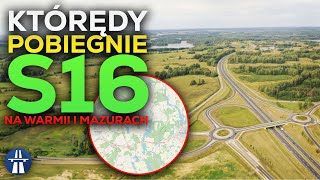 Którędy pobiegnie trasa S16 [upl. by Cassi]