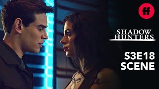 Shadowhunters Season 3 Episode 18  A Romantic Sizzy Moment is Interrupted  Freeform [upl. by Ylenaj]