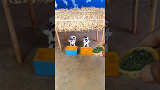 How to make cow shed mini project for two cows [upl. by Galanti589]