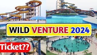 Wild Venture Water park 2024  picnic  tickets  karachi  very beautiful and very big water park [upl. by Leoine]