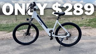 Best Affordable Electric Bike On Amazon  Qlife Cityone Review [upl. by Okihcim176]