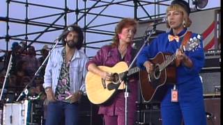 Bonnie Raitt amp Rickie Lee Jones  Angel From Montgomery Live at Farm Aid 1985 [upl. by Gnoc]