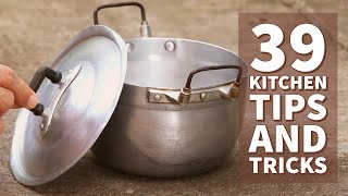 39 Awesome Kitchen Tips and Tricks  Thaitrick [upl. by Hazlip]