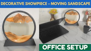 Relax Mind Body  Moving Sand Art  Decorative Showpiece  Unboxing and Review of 3D Moving Sand [upl. by Aneeh]