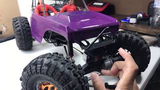 22 Axial Wraith Servo Upgrade [upl. by Erreit]