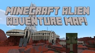 Minecraft Alien Adventure Map PS4 [upl. by Janek760]