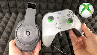 Beats Studio3  Xbox One Wireless Controller  How it works and connects  Use as headphones to play [upl. by Mccreary213]