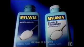 Mylanta Commercial 1993 [upl. by Atiekahs623]