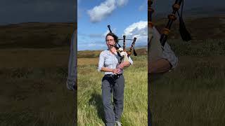 “Westering Home” played at MacCrimmon’s Memorial Cairn [upl. by Carson]