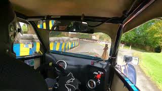 Werrington Hillclimb sketchy onboard Legends car [upl. by Aitetel]