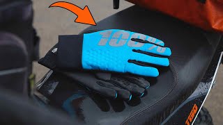 100 Hydromatic Waterproof Brisker Glove Review  RainReady Riding Gear [upl. by Bores452]