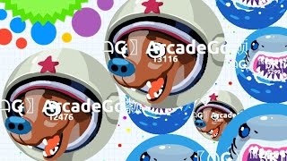 Agario Space War UFO Attack ArcadeGo Agario Live Stream [upl. by Jaban]