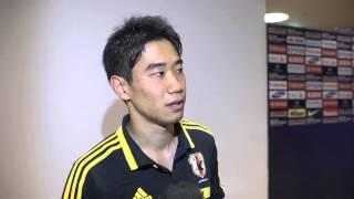 EXCLUSIVE Shinji Kagawa post match Interview with The AFC Hub In Japanese [upl. by Aziza]