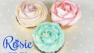 WHICH PIPING NOZZLE  Wilton Star tips  Buttercream Rose [upl. by Vevine]