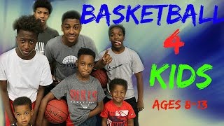 Youth Basketball Drills For Kids  813 yr old [upl. by Newberry]