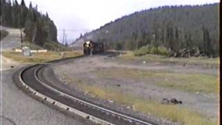 DampRGW Entering The West Portal Of Moffat Tunnel [upl. by Hiett]