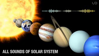 Solar System Soundscape Amazing Sounds of The Sun and All Planets [upl. by Neoma]