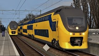 Train Simulator Den Helder  Amsterdam Centraal with NS VIRM [upl. by Vanny]