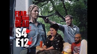 FTWD S4 E12 quotWeakquot  REACTION Part 2 [upl. by Atteroc]