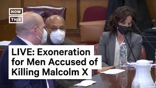 Exoneration Expected for Two Men Convicted of Killing Malcolm X I LIVE [upl. by Amahs]