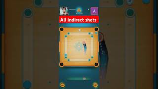 Carrom shots tips and tricks 🤟 carrom pool trick shots indirectshot trickshots shorts short [upl. by Windsor169]