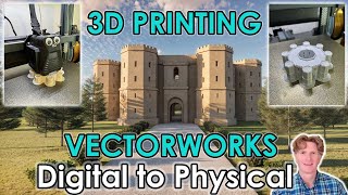 3D Printing Vectorworks From Digital to Physical [upl. by Tiana]