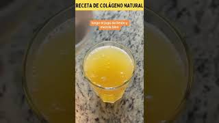 RECETA DE COLÁGENO NATURAL [upl. by Ulani]