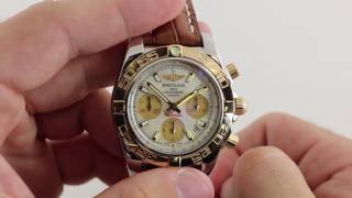 Breitling Chronomat 41 TwoTone CB0140AA Luxury Watch Review [upl. by Sivat]