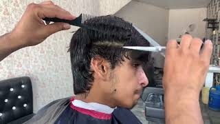 ASMR Barber Classic Mens Medium Length Haircut [upl. by Ilesara]