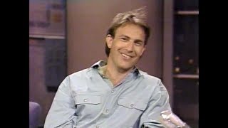 Kevin Costner on Letterman April 14 1989 [upl. by Larok]