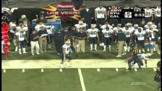 Cal Football Highlights 2005  Las Vegas Bowl  1st Half [upl. by Ecinom]