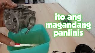 how to super clean any kind of carburetor  linis na parang bago [upl. by Aeirdna]