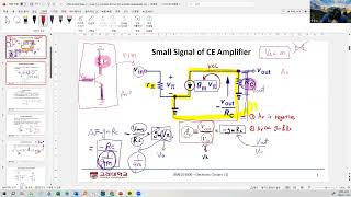 52 BJT amplifier degenerated CE [upl. by Evin]