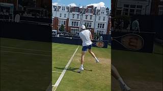 Ugo Humberts Backhand Up Close atp tennis backhand [upl. by Fleurette]