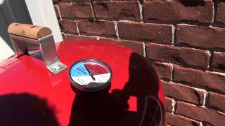 Brinkmann Electric Smoker  Ambient Thermometer Demonstration [upl. by Enovi]