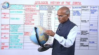 Geological History of Earth Part 17  By Prof SS Ojha lecture for UPSC PCS NETJRF [upl. by Worlock966]