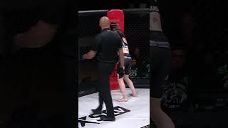 Taneisha Tennant unleashes strikes on Lisa Verzosa sports mma bjj [upl. by Atinram]