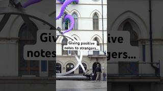 Putting a smile on strangers faces… positivity wholesome [upl. by Grove]