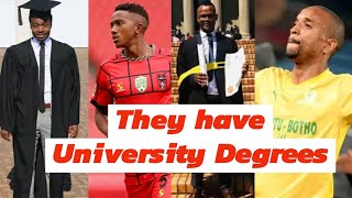 10 South African Soccer players with University Degrees [upl. by Arraeic198]