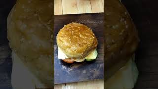 Burger Recipe without Aloo Tikki  Burger without Tikki  Foody Human [upl. by Eramat832]