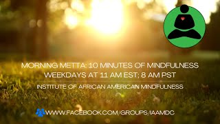 Morning METTA 10Minutes of Mindfulness Body Practice [upl. by Erna440]